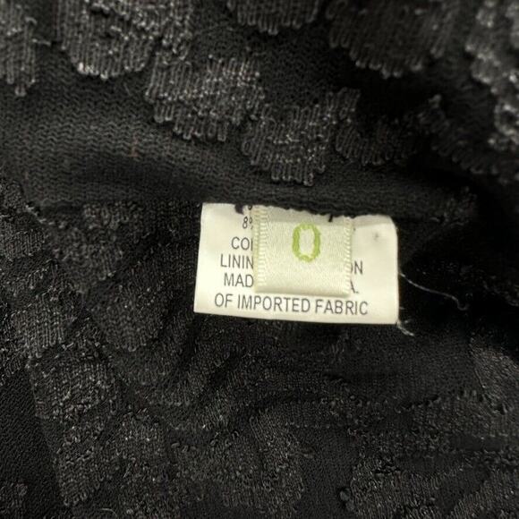 Charles Chang-Lima Sequin Blazer Jacket Womens 0 Black Tie Evening Yacht Party - Picture 6 of 9